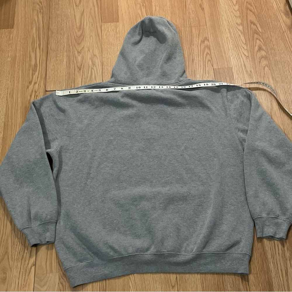 Colosseum Mens XL Notre Dame Pullover Hoodie Sweater Gray Sports Athletics - Picture 6 of 9